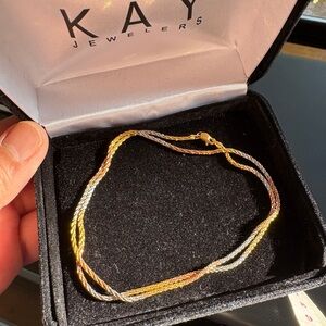 14K Tri-Tone Necklace